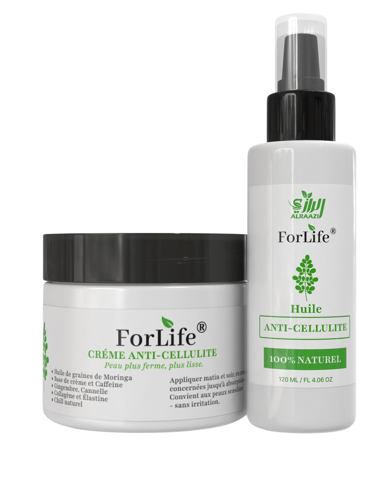 Pack Anti-Cellulite – Huile & Crème